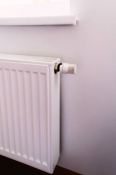 istock Close up of heater controller to right 1037026772