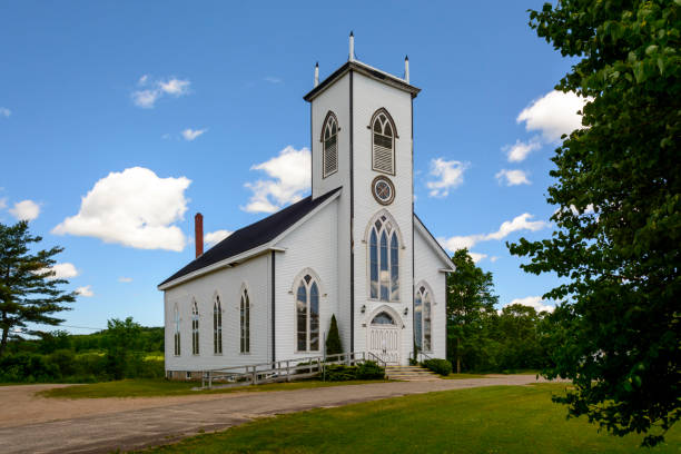 istock Rural Wooden Church 1037031594