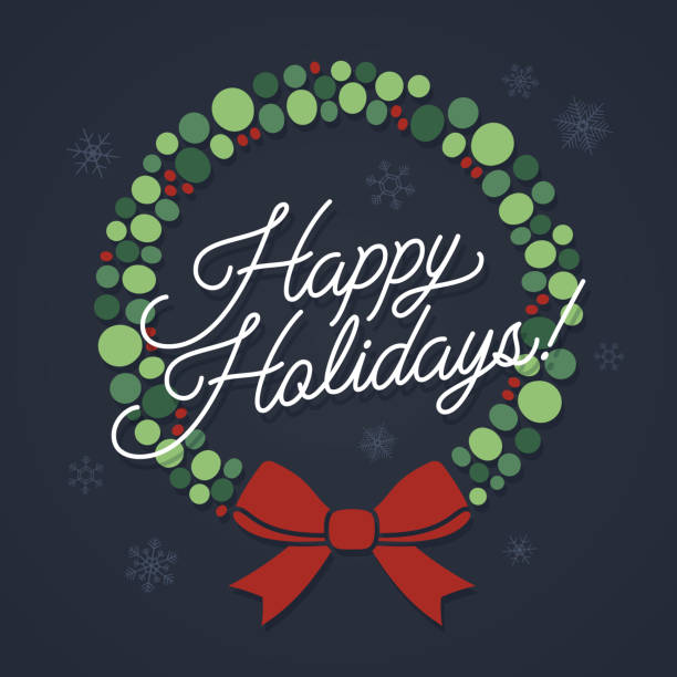 ヒューマンメイド　HAPPY HOLIDAYS WREATH SMALL HUMAN MADE HAPPY HOLIDAYS WREATH SMALL – HUMAN MADE Inc.