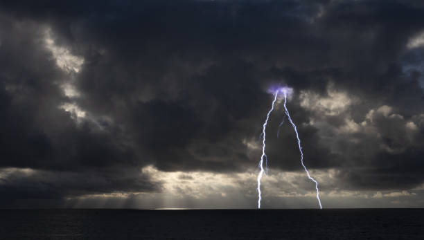 istock Thunderstorm over the Black Sea. 1037044020