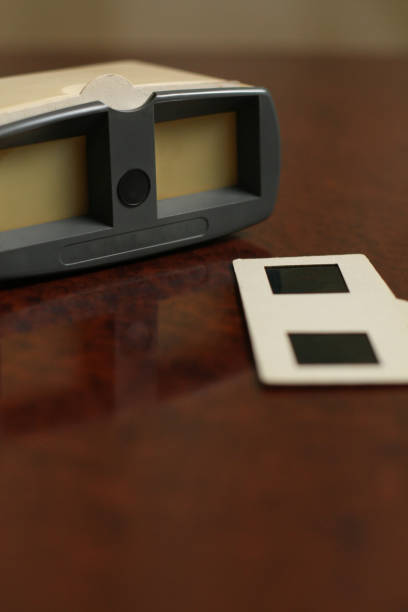 istock Vintage Stereoscope,  the first Virtual 3D glasses 1037048618
