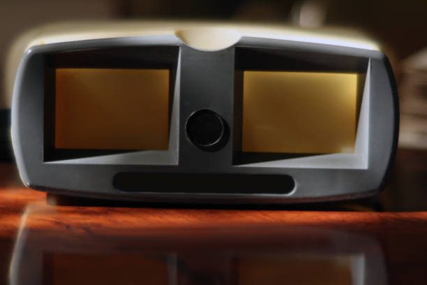 istock Vintage Stereoscope,  the first Virtual 3D glasses 1037049722