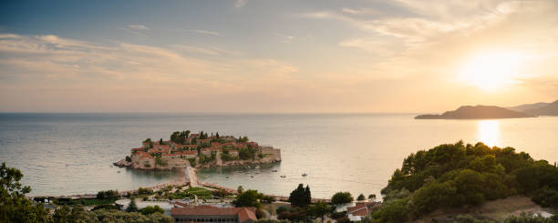 istock Sveti Stefan, Montenegro 1037127928