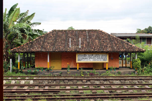 Translation: around old Peradeniya Train Station (1867), on the way to Ella via Kandy