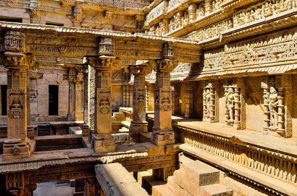 istock Rani ki vav stepwell at Patan,Gujarat 1037295276