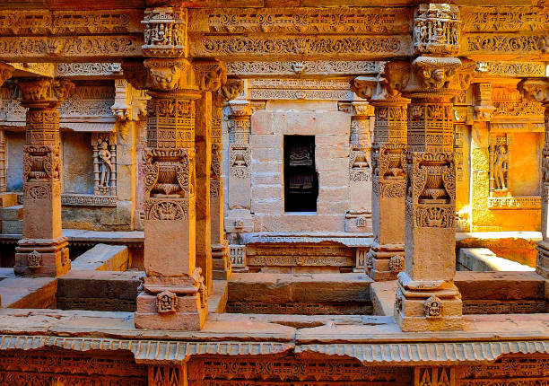 istock Rani ki vav stepwell at Patan,India 1037295496