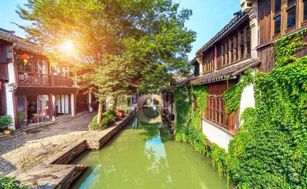istock Jiangsu Zhouzhuang Landscape 1037309108