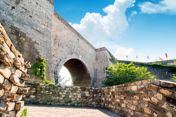 ancient city wall, zhonghua gate,Nanjing,China