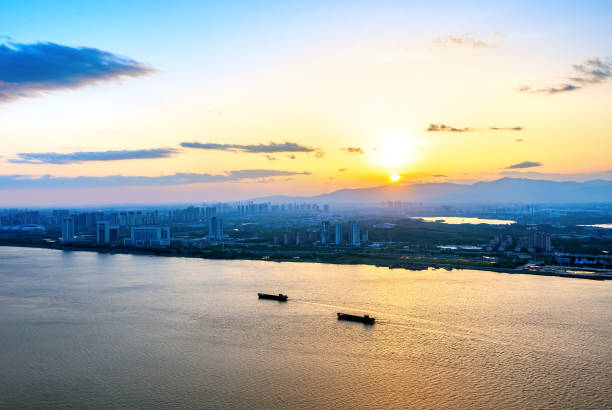 istock City panorama at dusk 1037312772