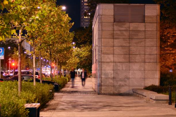 istock The street in night time 1037345076