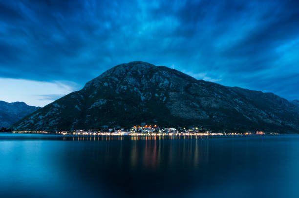 istock Perast in night Boka Kotorska Montenegro 2018 1037345880