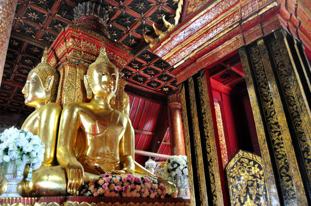 świątynia, wat phumin, nan, tajlandia - wat phumin zdjęcia i obrazy z banku zdjęć