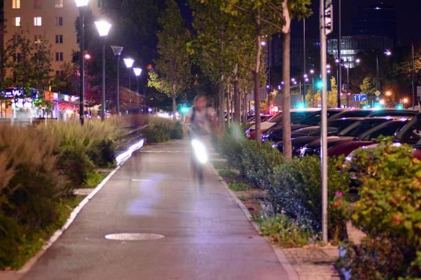 istock The street in night time 1037352476