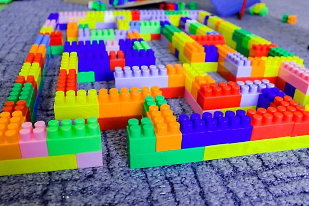 istock many multi-colored details from the children set. 1037375364