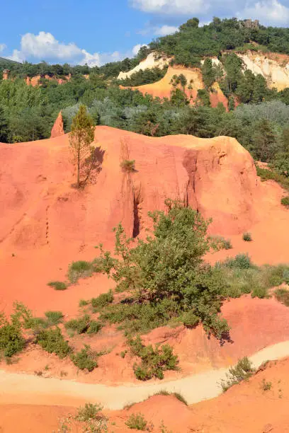 Photo of The ochre of Luberon in France