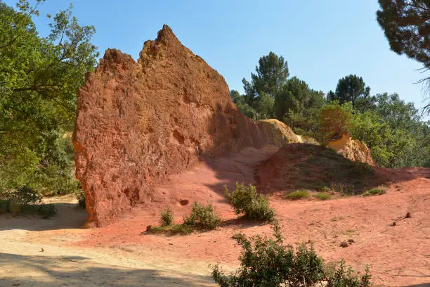 Photo of The ochre of Luberon in France