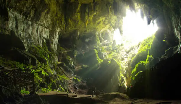 Photo of Cave opening in Borneo, Malaysia