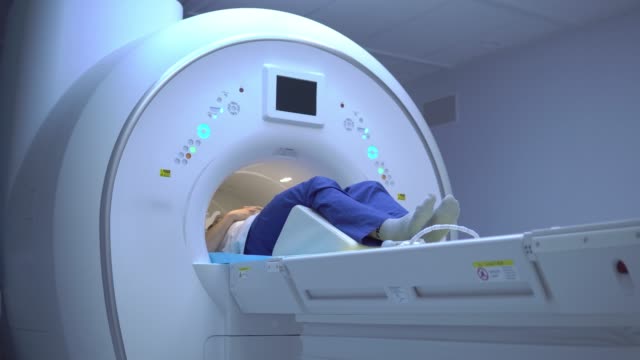patient during magnetic resonance imaging