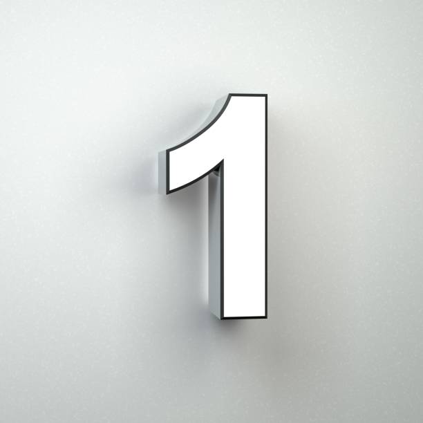 istock Wall sign number 0 neon font isolated on white wall. 1037466150