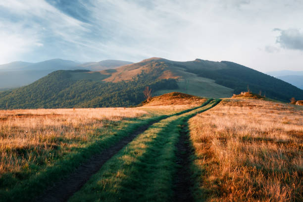 istock Amazing scene on autumn mountains 1037480132