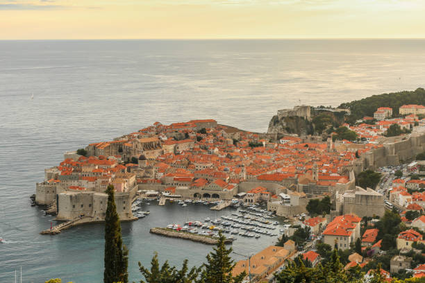 istock Dubrovnik old city in Croatia 1037506374