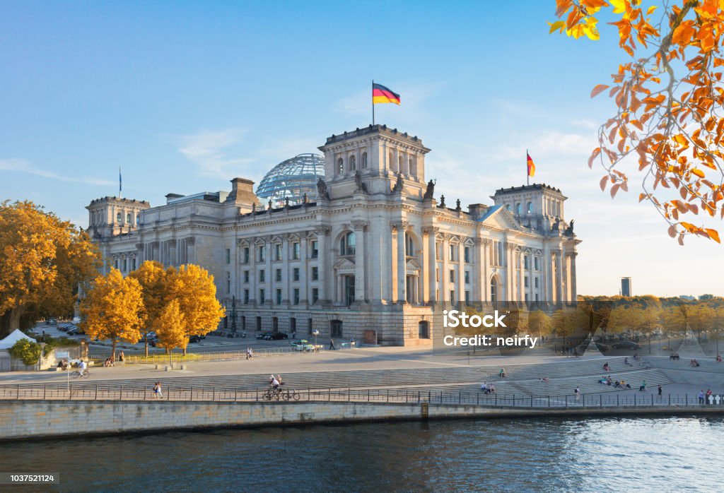 Reichstag building in Berlin, Germany Reichstag building (german government) in Berlin, Germany at fall Berlin Stock Photo