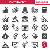 istock Investment Icons 1037529008