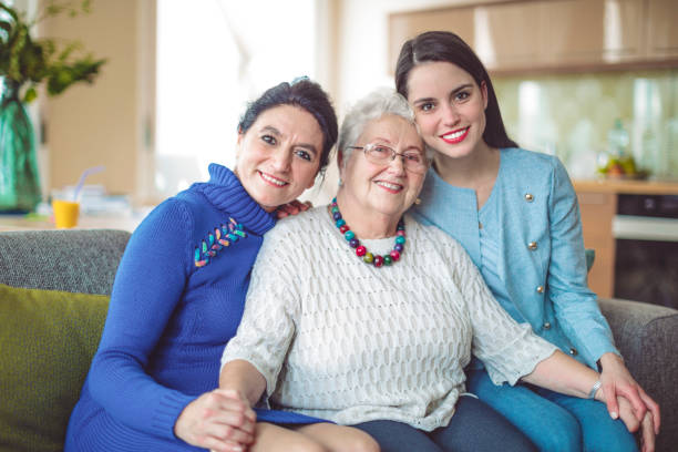 istock Women of a multi-generation family 1037529206