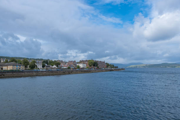 istock Esplanade Looking West Greenock Scotland 1037549272