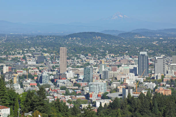 istock Portland Skyline - Oregon 1037562888
