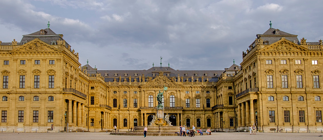 The Residenz of Würzburg, commissioned by the Prince-Bishop of Würzburg in the 18th century, is a UNESCO World Heritage Site since 1981. It is the main tourist attraction of Würzburg, a city located on the famous Romantic Road (Romantische Straße). People.