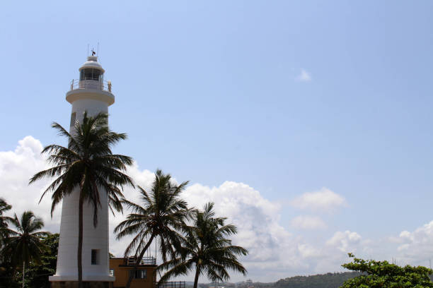 istock The white lighthouse inside the complex of Galle Fort. 1037566768