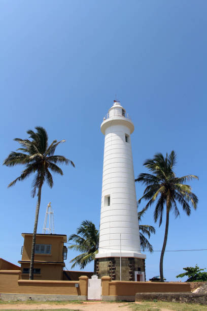 istock The white lighthouse inside the complex of Galle Fort. 1037567366
