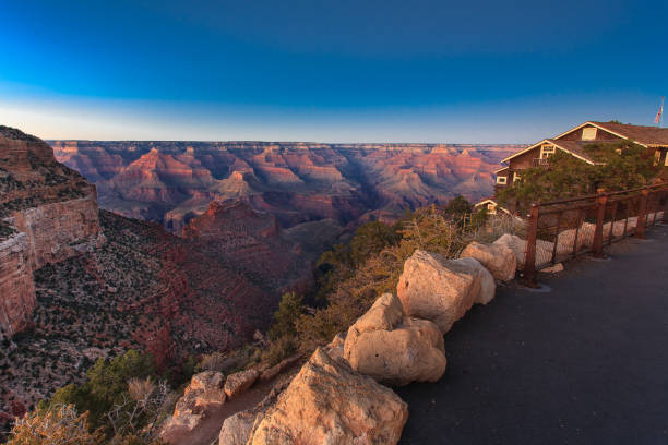 istock grand canyon evening sunset panorama with kolb studio 1037573944