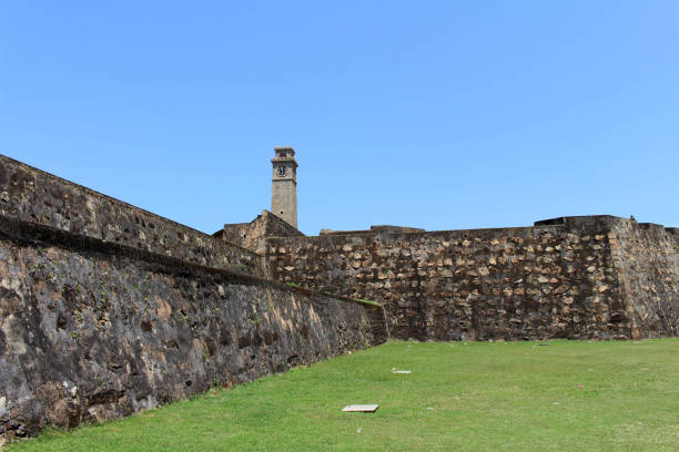 istock The wall and the clock tower around Galle Fort 1037576362