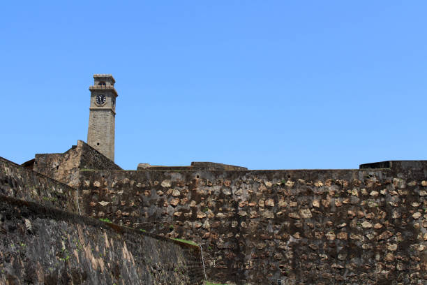 istock The wall and the clock tower around Galle Fort 1037576420