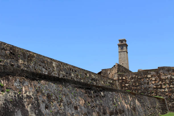 istock The wall and the clock tower around Galle Fort 1037576544