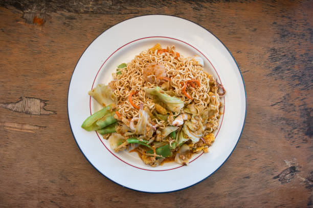 istock Mama Fried Drunken Sea,Thaifood in Chiang Mai 1037585236