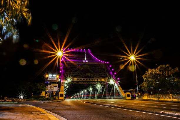 istock City road with bridge construction in night 1037592198
