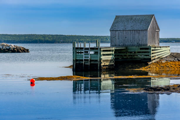 istock Shed on the Sea - Blue Rocks Nova Scotia 1037604304
