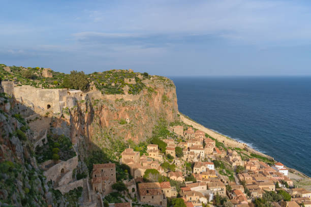 istock Cityscape of medieval town Monemvasia, Greece 1037624598