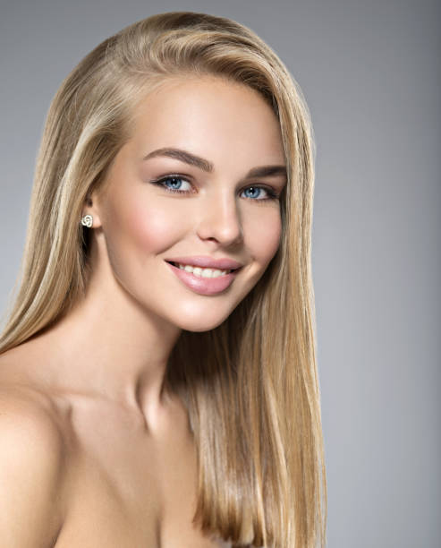 istock Young Woman with beautiful smile 1037643086