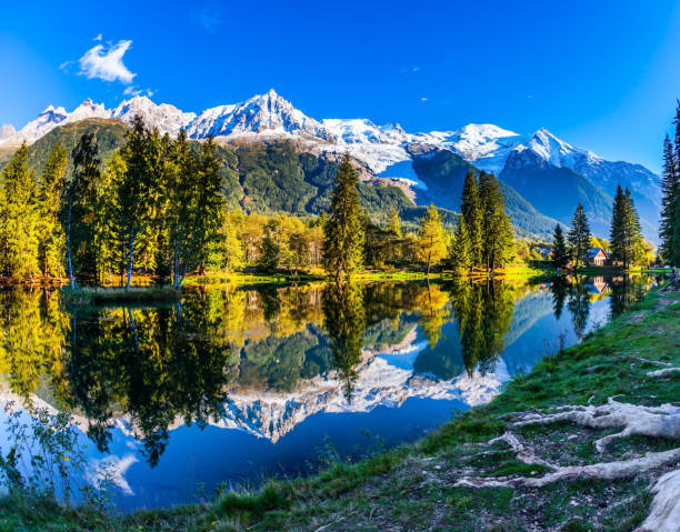 istock Mountain resort of Chamonix 1037643630