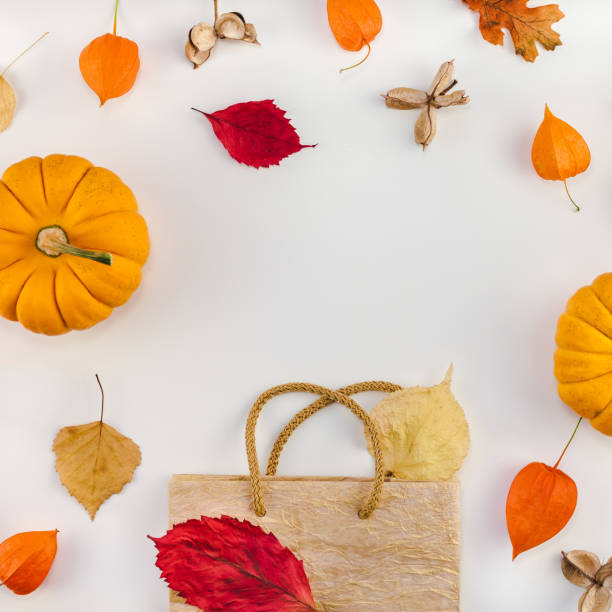istock Promotion template autumn fall thanksgiving sale 1037648048