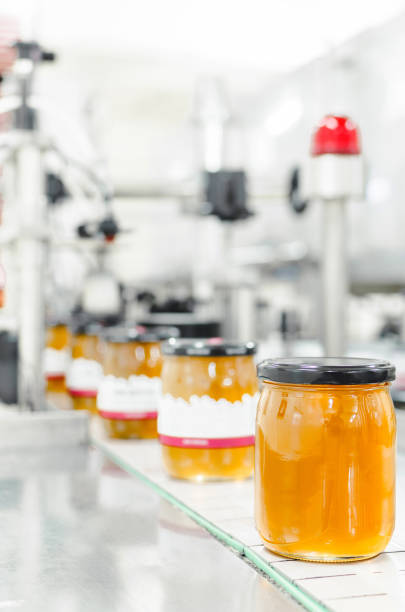 istock Fresh organic honey in jar 1037653842