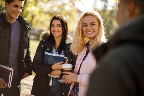 istock Group of college students on university campus 1037656640