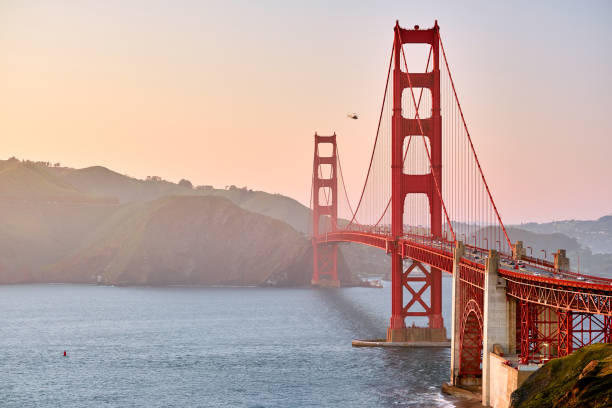 istock Golden Gate Bridge at sunset, San Francisco, California 1037699864