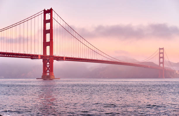 istock Golden Gate Bridge at sunrise, San Francisco, California 1037699876