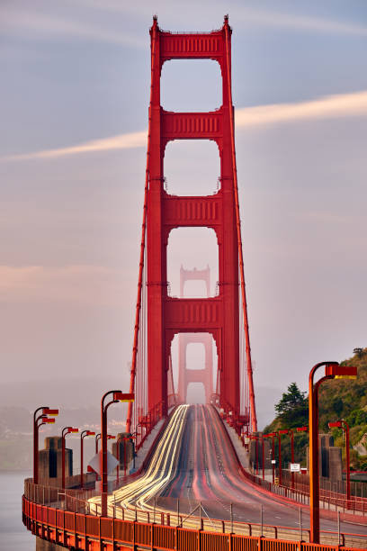 istock Golden Gate Bridge view at sunrise, San Francisco 1037700010