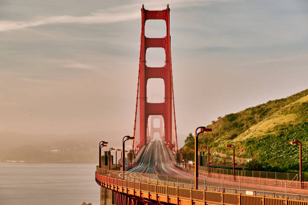 istock Golden Gate Bridge view at sunrise, San Francisco 1037700022
